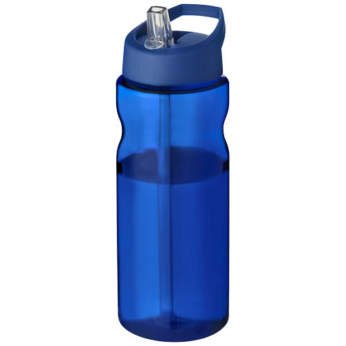 Gourde personnalisée 650 ml bec verseur H2O Active® Base Tritan™ Bleu / Bleu